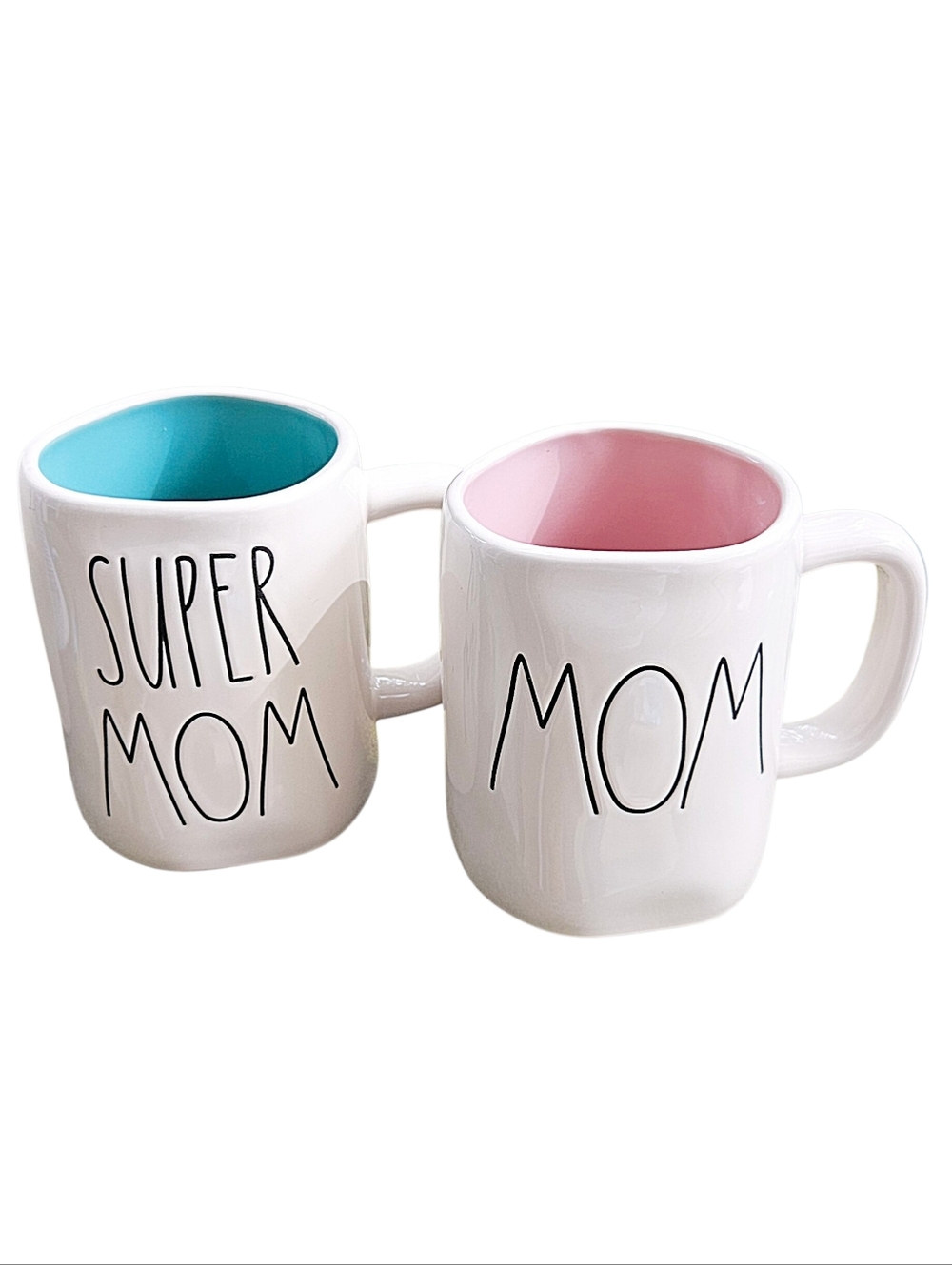 Rae Dunn Artisan Collection MOM Mugs Mother's Day Gift Bundle
